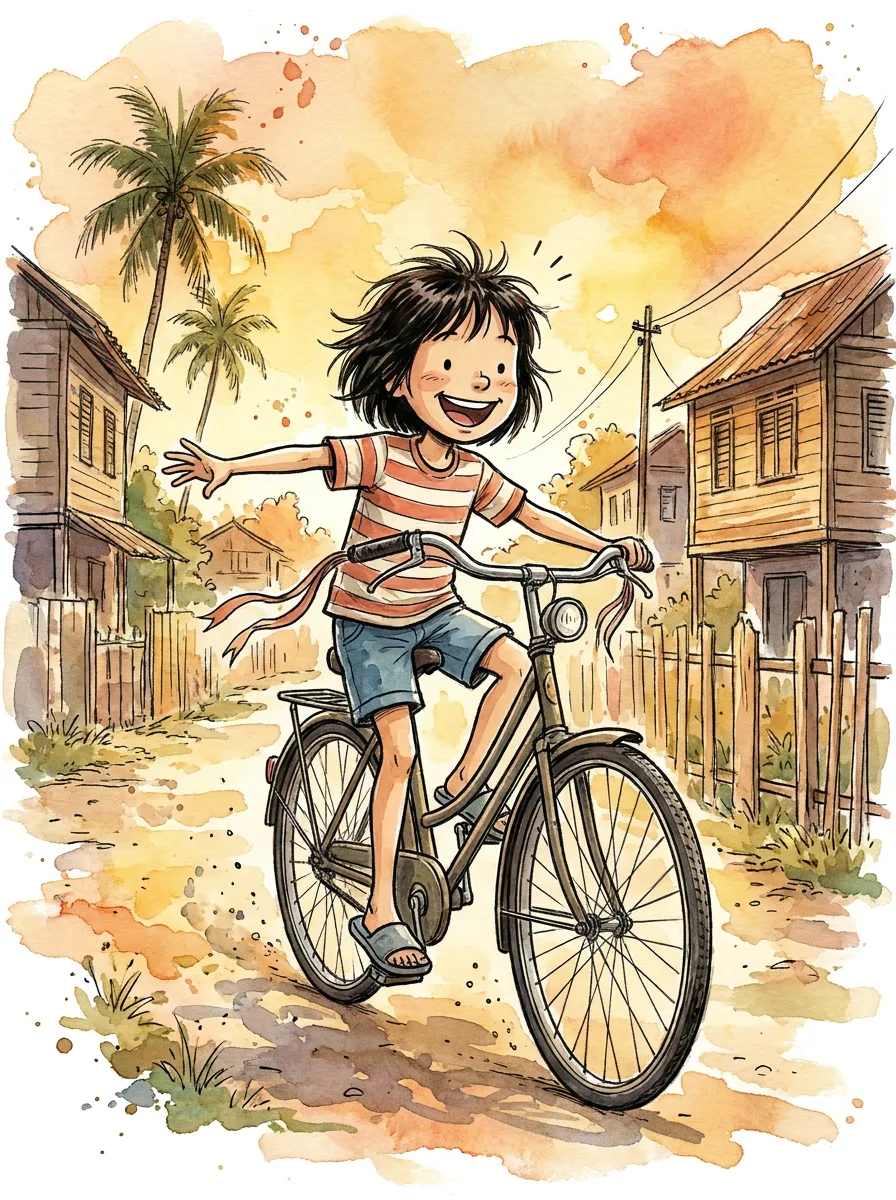 the bicycle